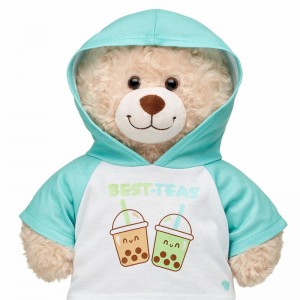 Build A Bear Best Teas Boba Hoodie Valentines Day | CZFAD1573