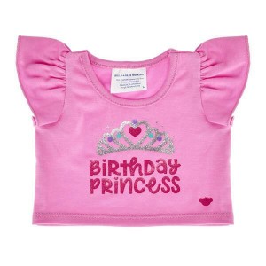 Build A Bear Birthday Princess T-Shirt Birthday Gifts | HJIFB8172