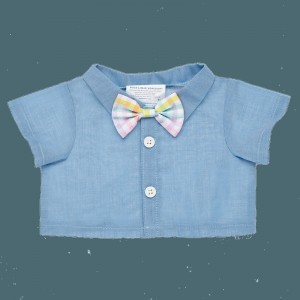 Build A Bear Chambray Shirt Tees | LVUMD0516