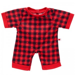 Build A Bear Checkered Sleeper Pyjama's & Underwear | KJZWL8475