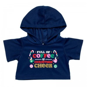 Build A Bear Coffee and Christmas Cheer Hoodie Tees | BTSJH5087