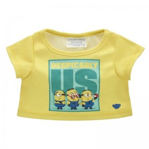 Build A Bear Despicable Me 4 Minions T-Shirt Tees | AZNMD1273