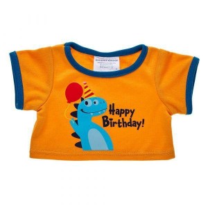 Build A Bear Dinosaur Birthday Tee Birthday Gifts | CUXTQ2835