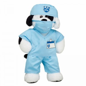 Build A Bear Doctor Cookies & Cream Pup Gift Set Get Well Soon Gifts | VBMPC1643