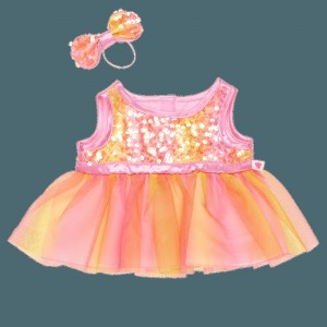 Build A Bear Fancy Sequin Dress Dresses | WXUTJ1048