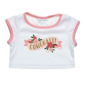 Build A Bear Floral Congrats Tee Congratulations Gifts | FVPCU3567