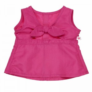 Build A Bear Fuchsia Tie Cutout Dress Dresses | WBFHT2987