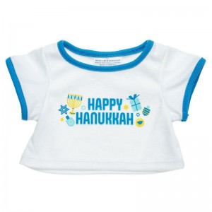 Build A Bear Happy Hanukkah T-Shirt Tees | DJPWY4798