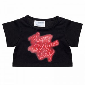 Build A Bear Happy Valentines Day Neon Shirt Valentines Day | QGMXH9068