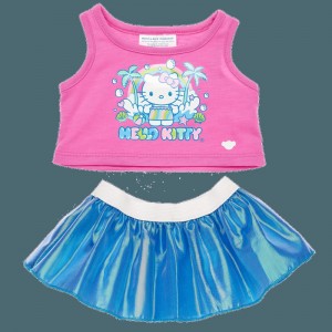 Build A Bear Hello Kitty Skirt Set Summer Fun | AFCBZ0635