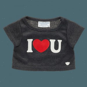 Build A Bear I Heart U T-Shirt Tees | CFAPH5374