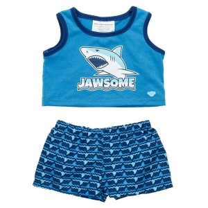 Build A Bear Jawsome Shark Swimset Swimwear | RKYAG7326