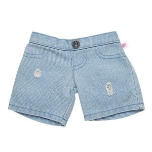 Build A Bear Light Distressed Denim Jeans Bottoms | EWJNH1967