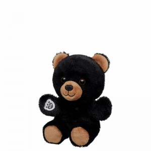 Build A Bear Mini Beans Black Bear Soft Toy Zoo Animals | UFTZP8534