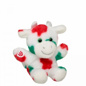 Build A Bear Mini Beans Mooey Christmas Cow Soft Toy Mini Beans | TBAMZ5864