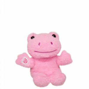 Build A Bear Mini Beans Pink Frog Valentines Day | XVFOP9346