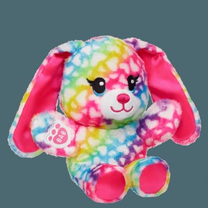 Build A Bear Mini Beans Rainbow Bunny Buddies | NFCQR9508