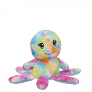 Build A Bear Mini Beans Rainbow Octopus Soft Toy Mini Beans | FPRYW9276