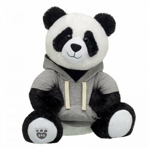 Build A Bear Panda Stuffed Animal Hoodie Gift Set Baby Gifts | ZILAG4561