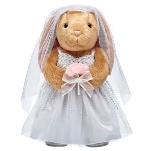 Build A Bear Pawlette™ Bunny Plush Bride Gift Set Wedding Gifts | IFSXH8394