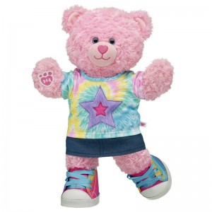 Build A Bear Pink Cuddles Teddy Bear Rainbow Gift Set Birthday Gifts | IJKXZ6123