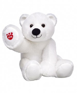 Build A Bear Playful Polar Bear Stuffed Animal Zoo Animals | JRYFI4039