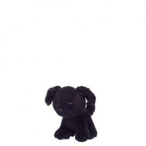 Build A Bear Promise Pets Mini Black Puppy Buddies | LDEHQ3406