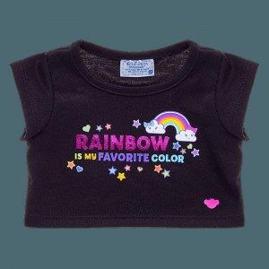 Build A Bear Rainbow Is My Favourite Colour T-Shirt Rainbow Friends | ISPOB5167