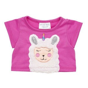 Build A Bear Rainbow Llamacorn Tee Rainbow Friends | EDUQT2469