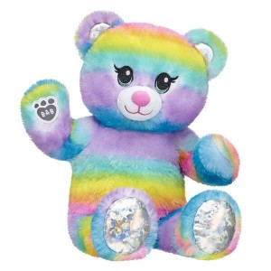 Build A Bear Rainbow Sparkle Bear Teddy Bears | UMKFI0765