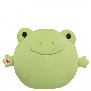 Build A Bear SKOOSHERZ™ Spring Green Frog Stuffed Animal Skoosherz | OXVWJ9781