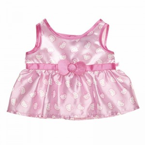 Build A Bear Sanrio® Hello Kitty® and Friends Iridescent Pink Valentine's Day Dress Valentines Day | YTBUF3280