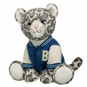 Build A Bear Snow Leopard Stuffed Animal Varsity Jacket Gift Set Zoo Animals | SUBGD7950