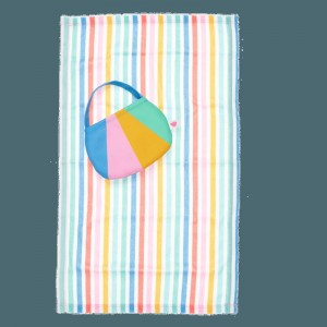 Build A Bear Stripe Towel and Tote Set Summer Fun | VKRYT7629