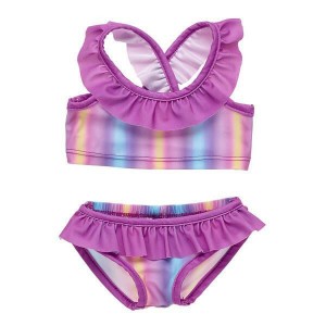 Build A Bear Two-Piece Rainbow Bikini Swimwear | ZHWIU3582