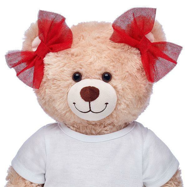 Build A Bear 2pk Red Sparkle Bows Hats & Headwear | BUXGJ3162