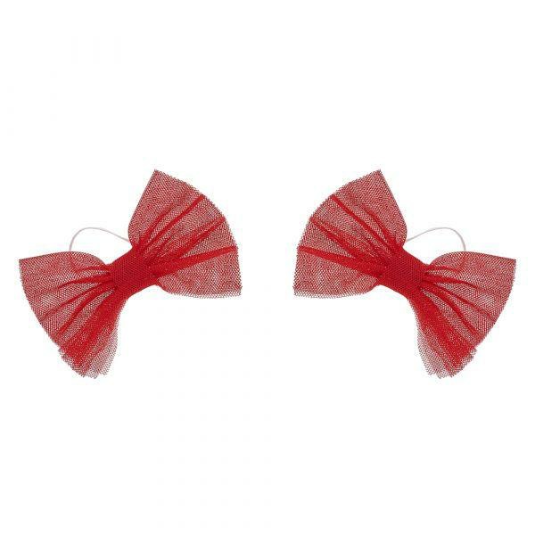 Build A Bear 2pk Red Sparkle Bows Hats & Headwear | BUXGJ3162