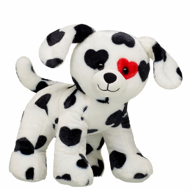 Build A Bear Be Mine Dalmatian Stuffed Animal - Vault Collection Valentines Day | AWBYX0789