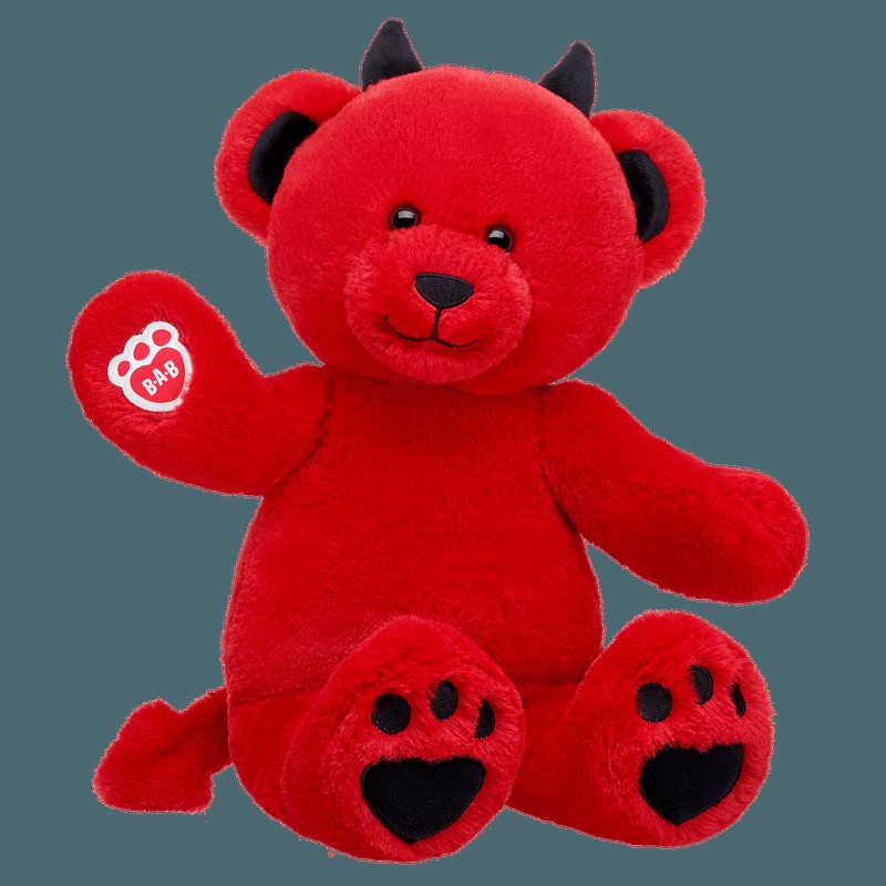 Build A Bear Bear Devil Valentines Day | OUTLM7853