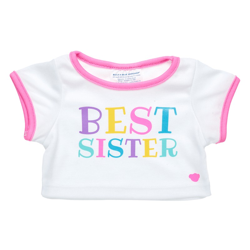 Build A Bear Best Sister Tee Tees | ZIASK3094