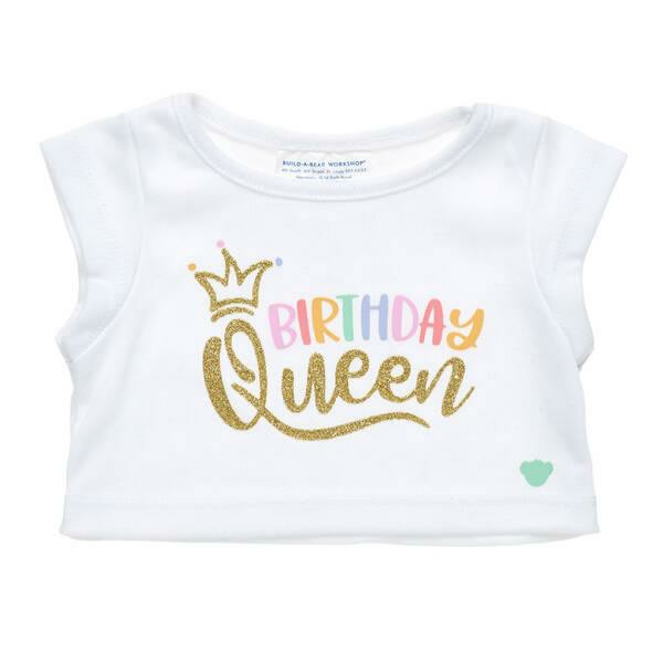 Build A Bear Birthday Queen Tee Birthday Gifts | MCPJR1896