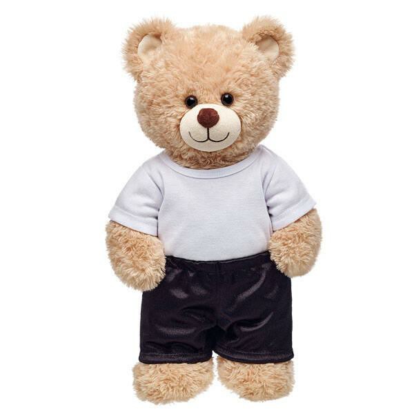 Build A Bear Black Athletic Shorts Bottoms | DEJOC6871