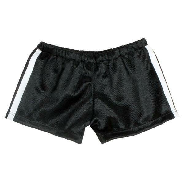 Build A Bear Black Athletic Shorts Bottoms | DEJOC6871