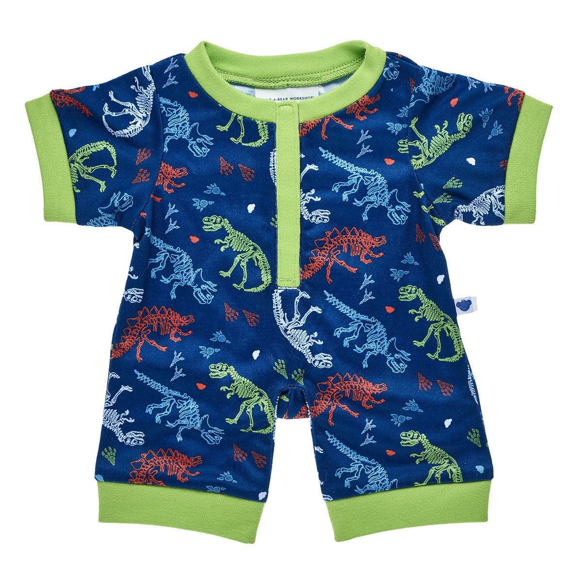 Build A Bear Blue Dino Sleeper Pyjama\'s & Underwear | XTQZP6215