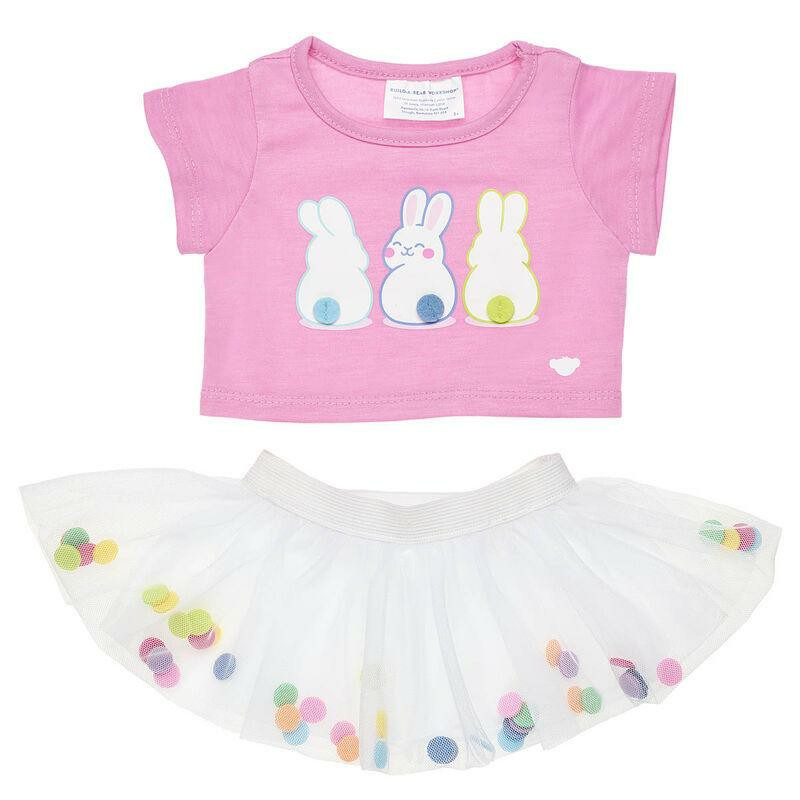 Build A Bear Bunny Skirt Outfit Outfits | XBPIJ6394