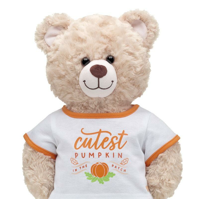 Build A Bear Cutest Pumpkin in the Patch Halloween T-Shirt Outfits | XWIYZ7925