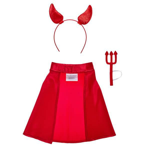 Build A Bear Devil Costume Set 3 pc. Outfits | JCNEA3148