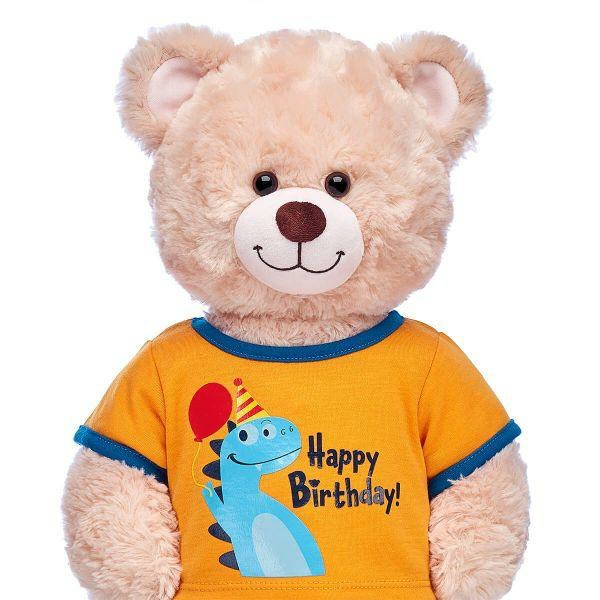 Build A Bear Dinosaur Birthday Tee Birthday Gifts | CUXTQ2835