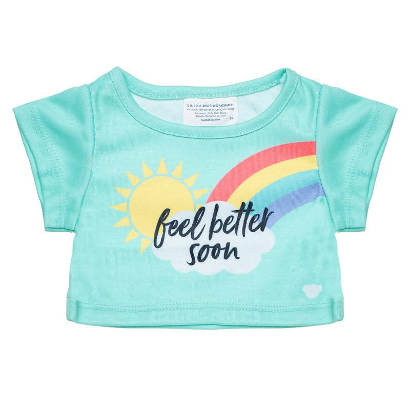 Build A Bear Feel Better Soon Tee Get Well Soon Gifts | WACMF3041