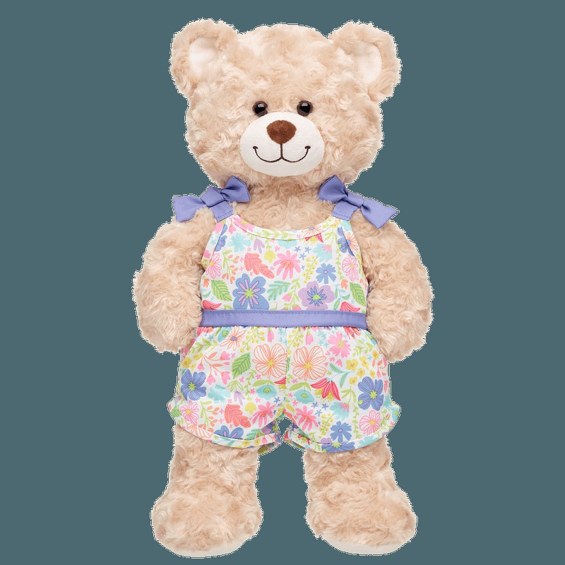 Build A Bear Floral Romper Outfits | IVQSY2794